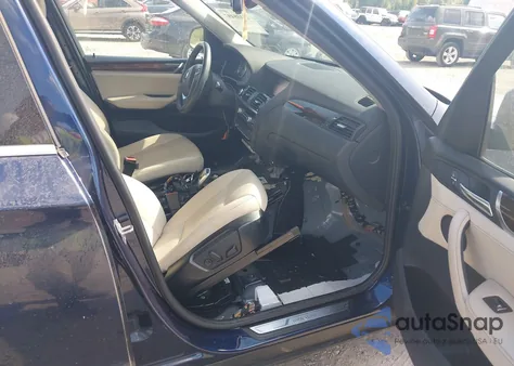 2016 BMW X3 xDrive28I from USA, damaged, VIN 5UXWX9C58G0D63255